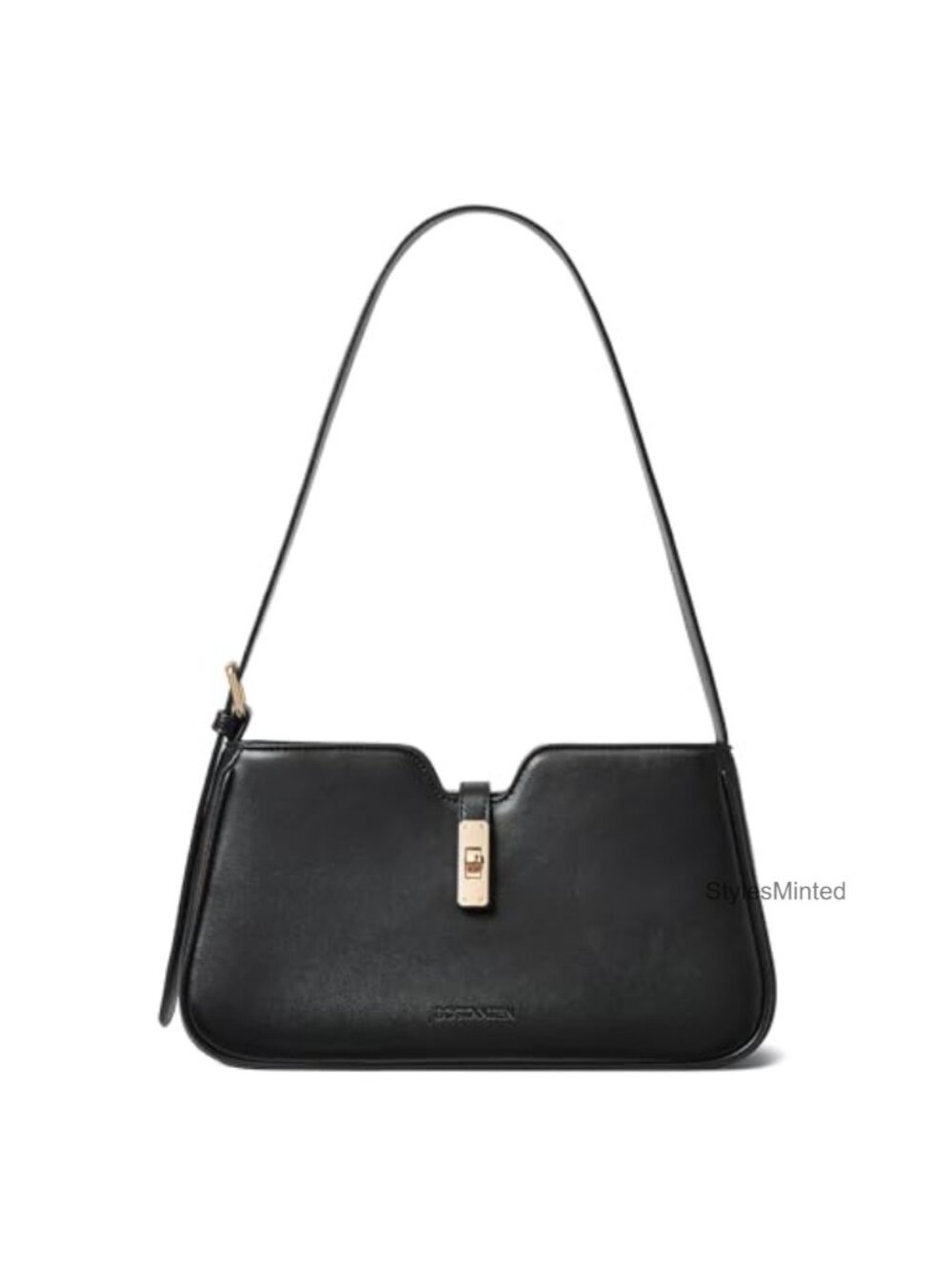 Vegan Leather Shoulder Bag Chic Hobo Handbag Adjustable Strap Work Travel